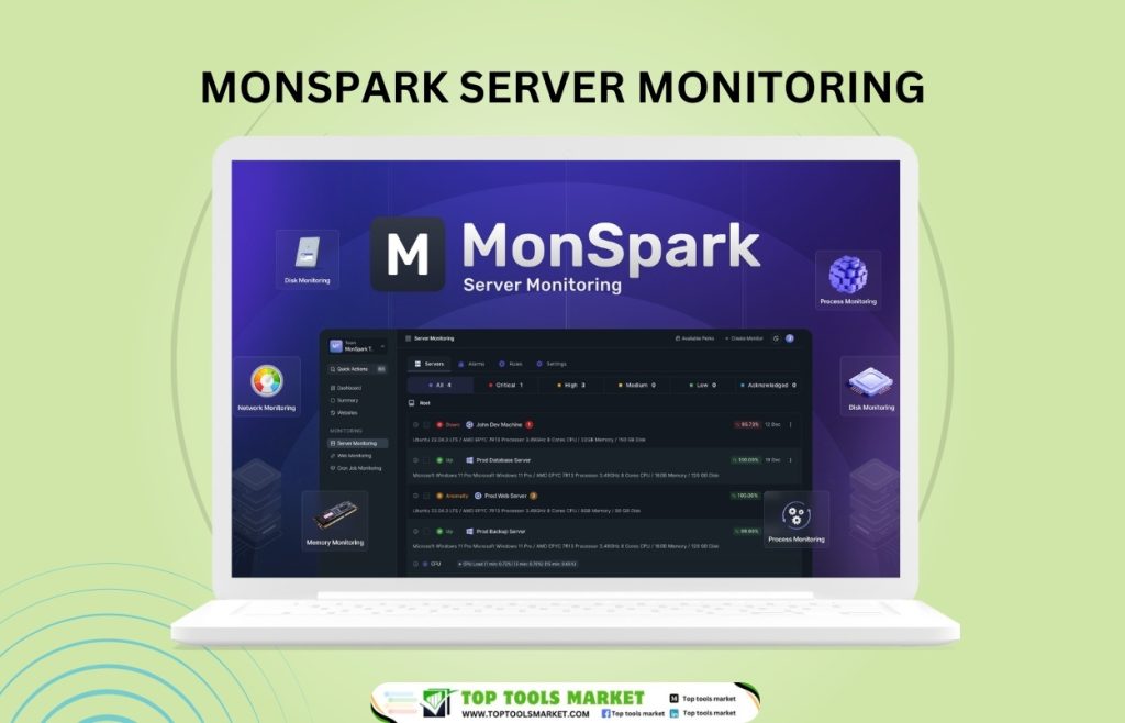 Monspark Server Monitoring life time deals